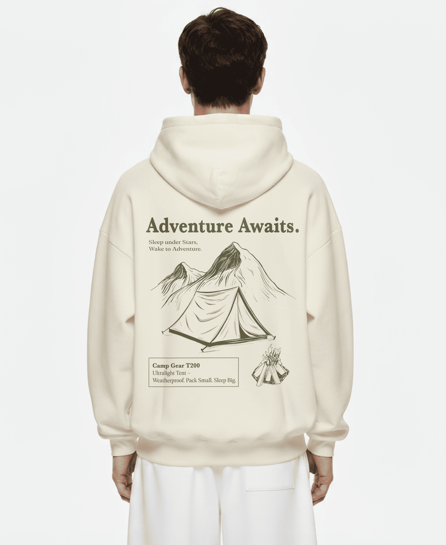 ADVENTURE AWAITS OVERSIZED HOODIE