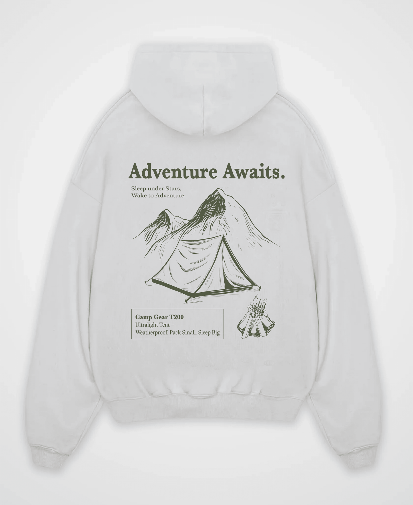 ADVENTURE AWAITS OVERSIZED HOODIE