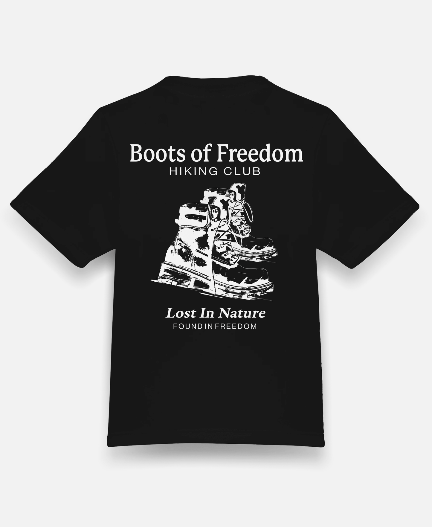 BOOTS OF FREEDOM ORGANIC REGULAR SHIRT