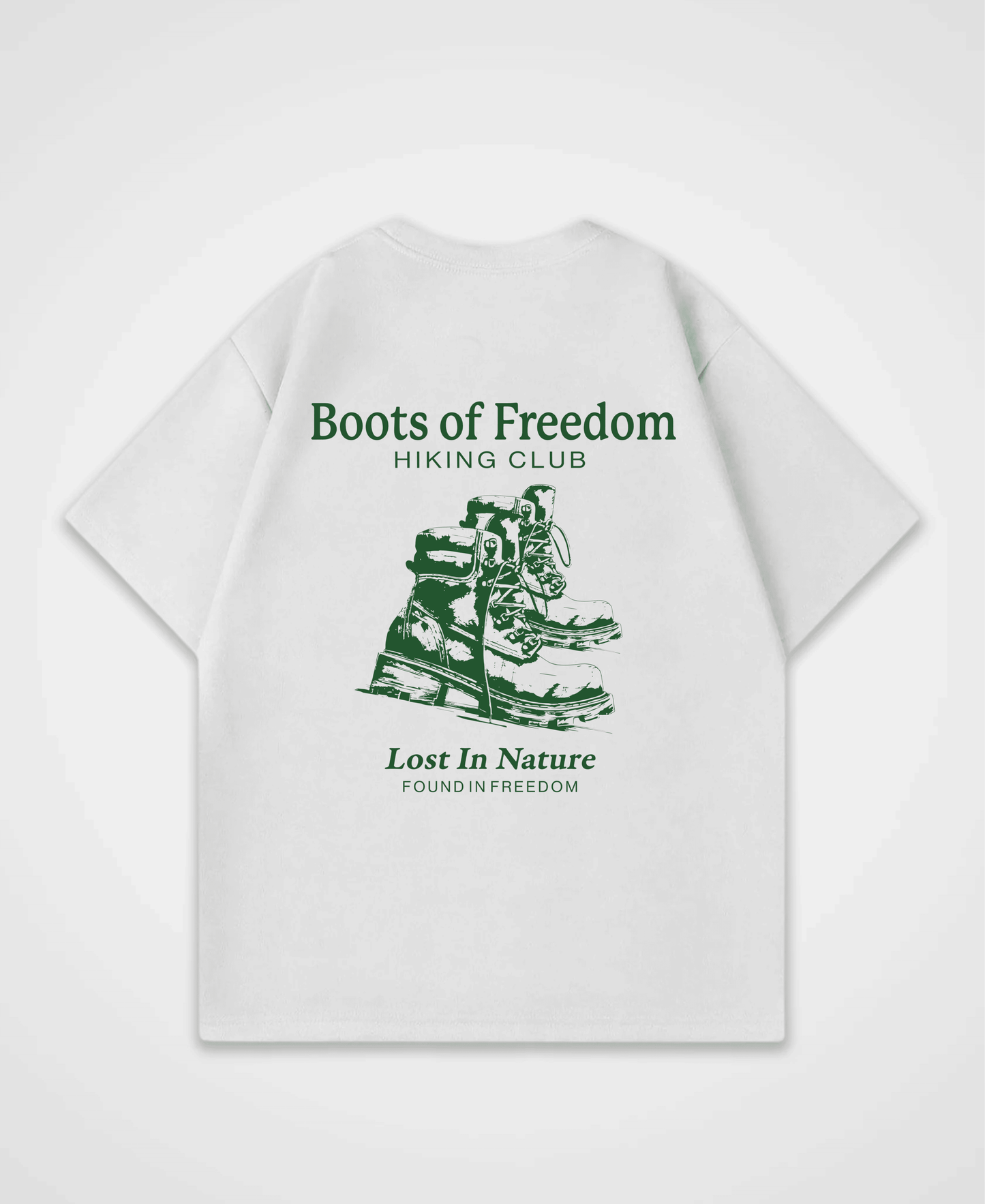 BOOTS OF FREEDOM OVERSIZED SHIRT