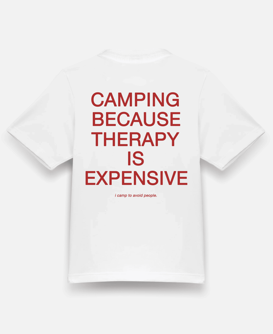 CAMPING BECAUSE ORGANIC REGULAR SHIRT