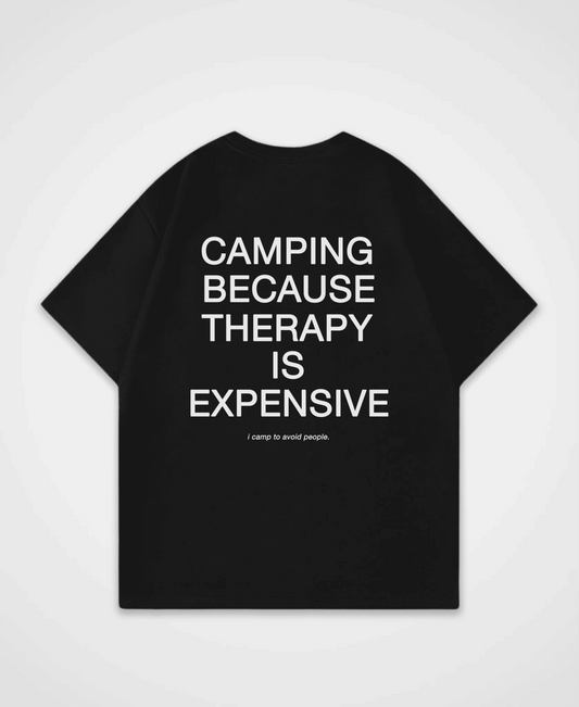CAMPING BECAUSE OVERSIZED SHIRT