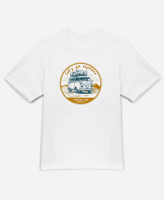 CAMPING TOUR ORGANIC REGUALR SHIRT