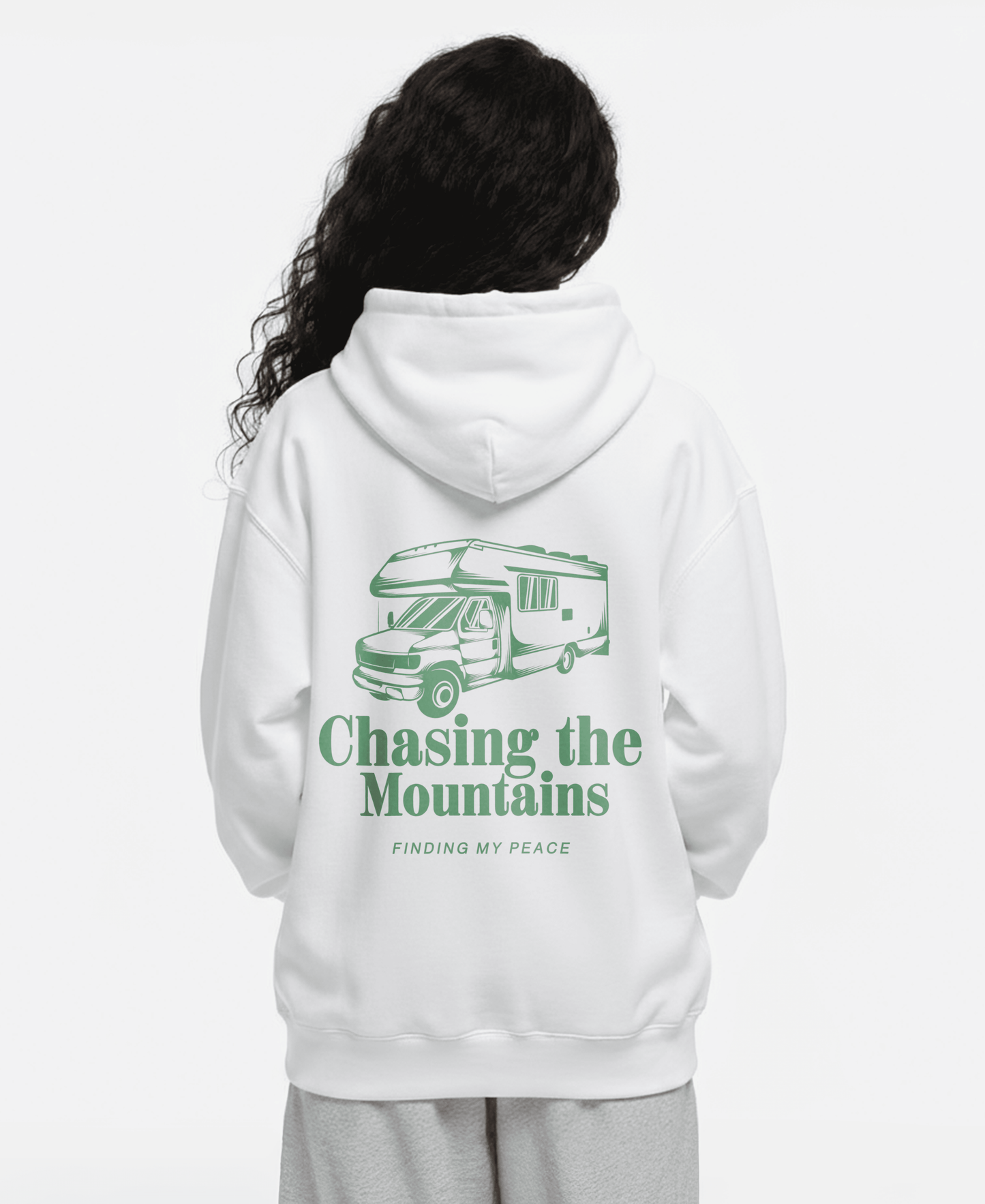 CHASING THE MOUNTAINS OVERSIZED HOODIE