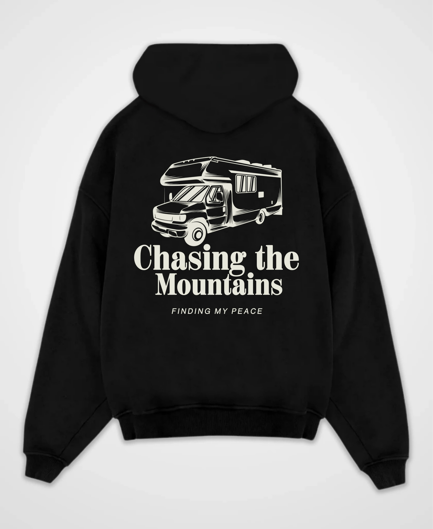 CHASING THE MOUNTAINS OVERSIZED HOODIE