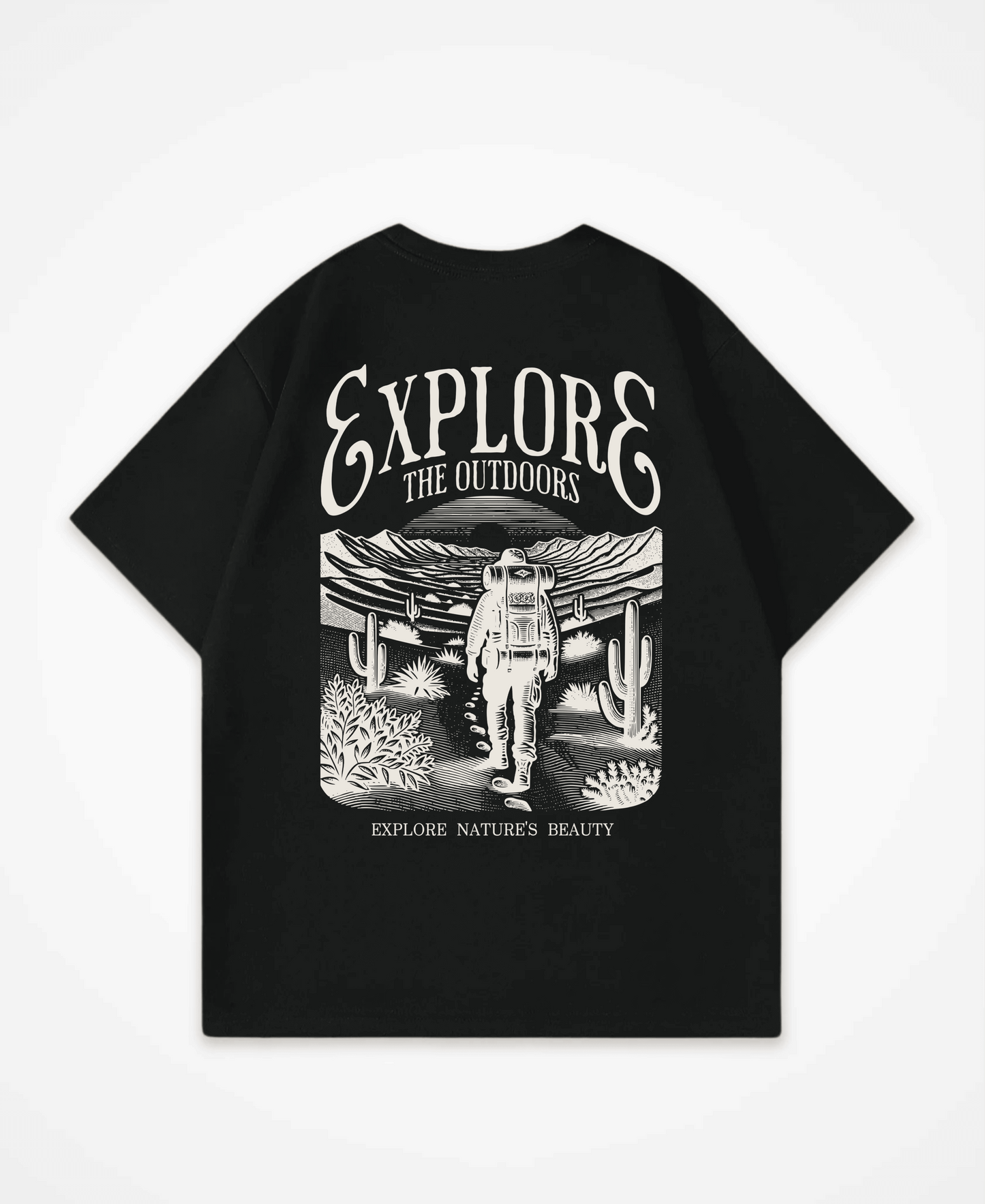 EXPLORE THE OUTDOORS OVERSIZED SHIRT