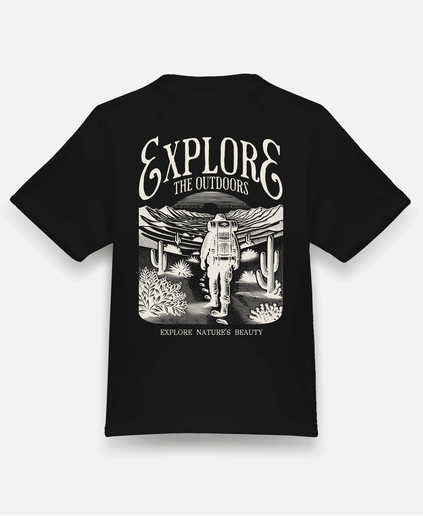 EXPLORE THE OUTDOORS ORGANIC REGULAR SHIRT