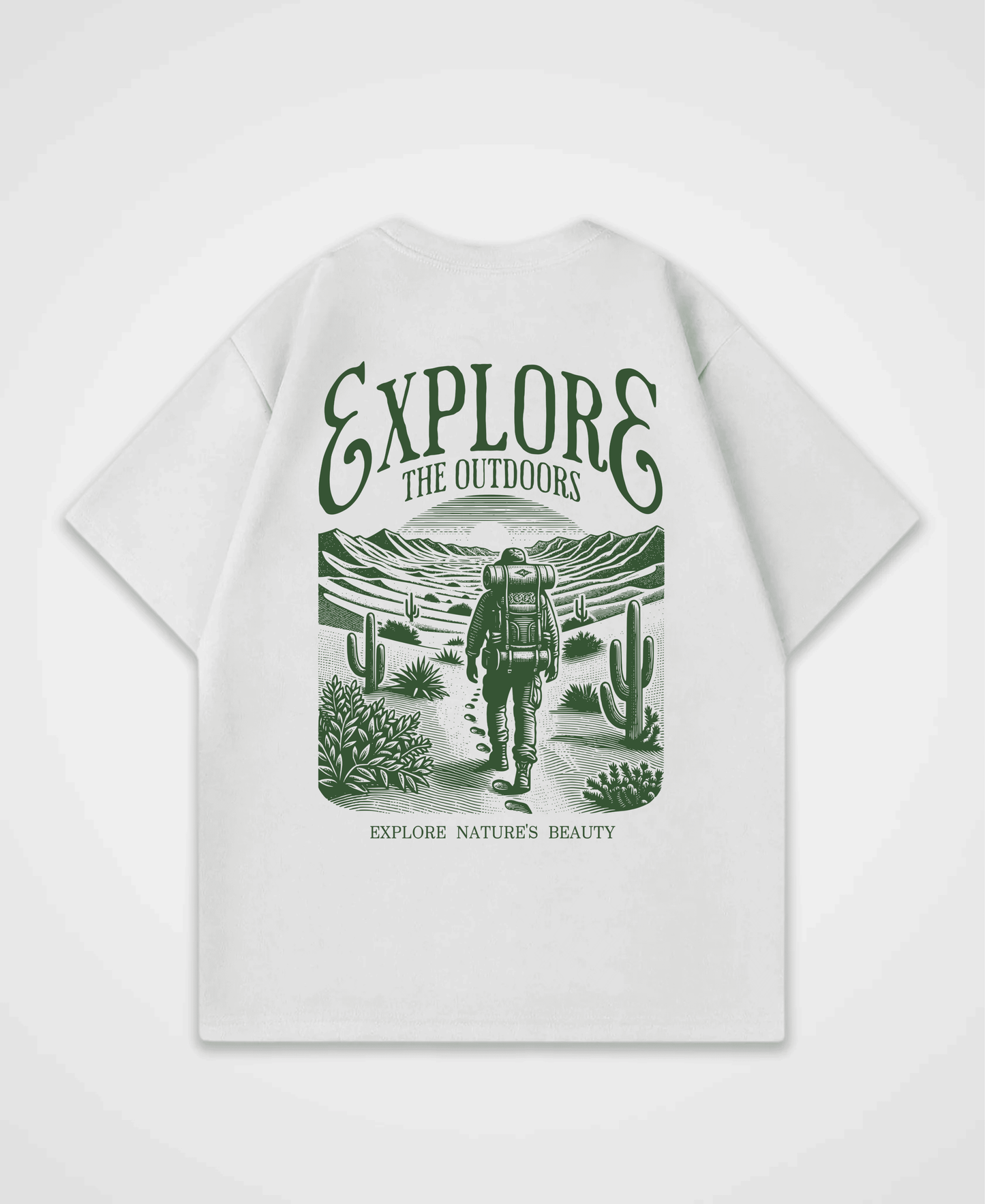 EXPLORE THE OUTDOORS OVERSIZED SHIRT