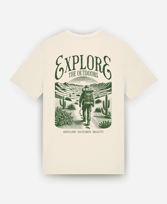 EXPLORE THE OUTDOORS ORGANIC REGULAR SHIRT
