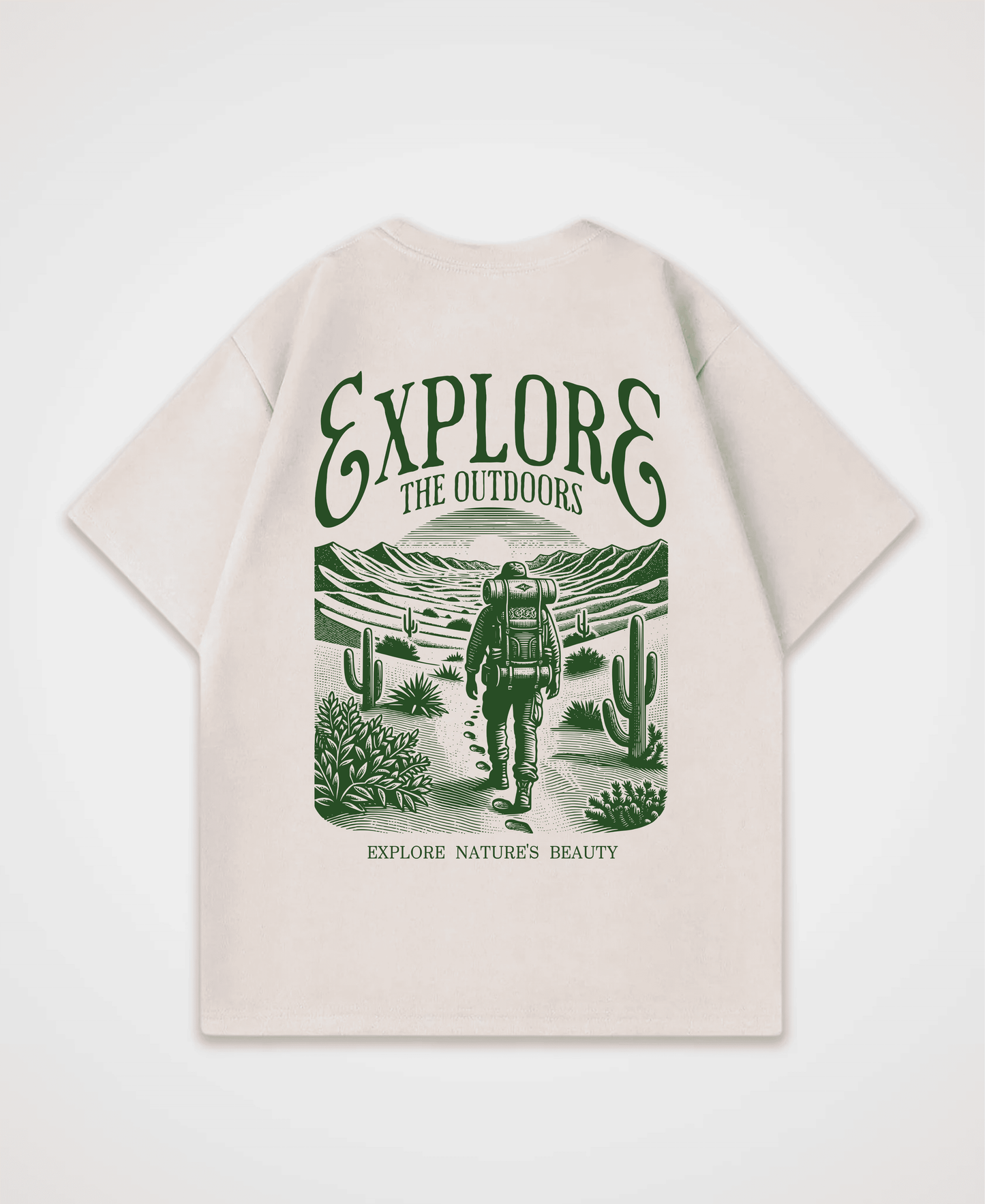EXPLORE THE OUTDOORS OVERSIZED SHIRT