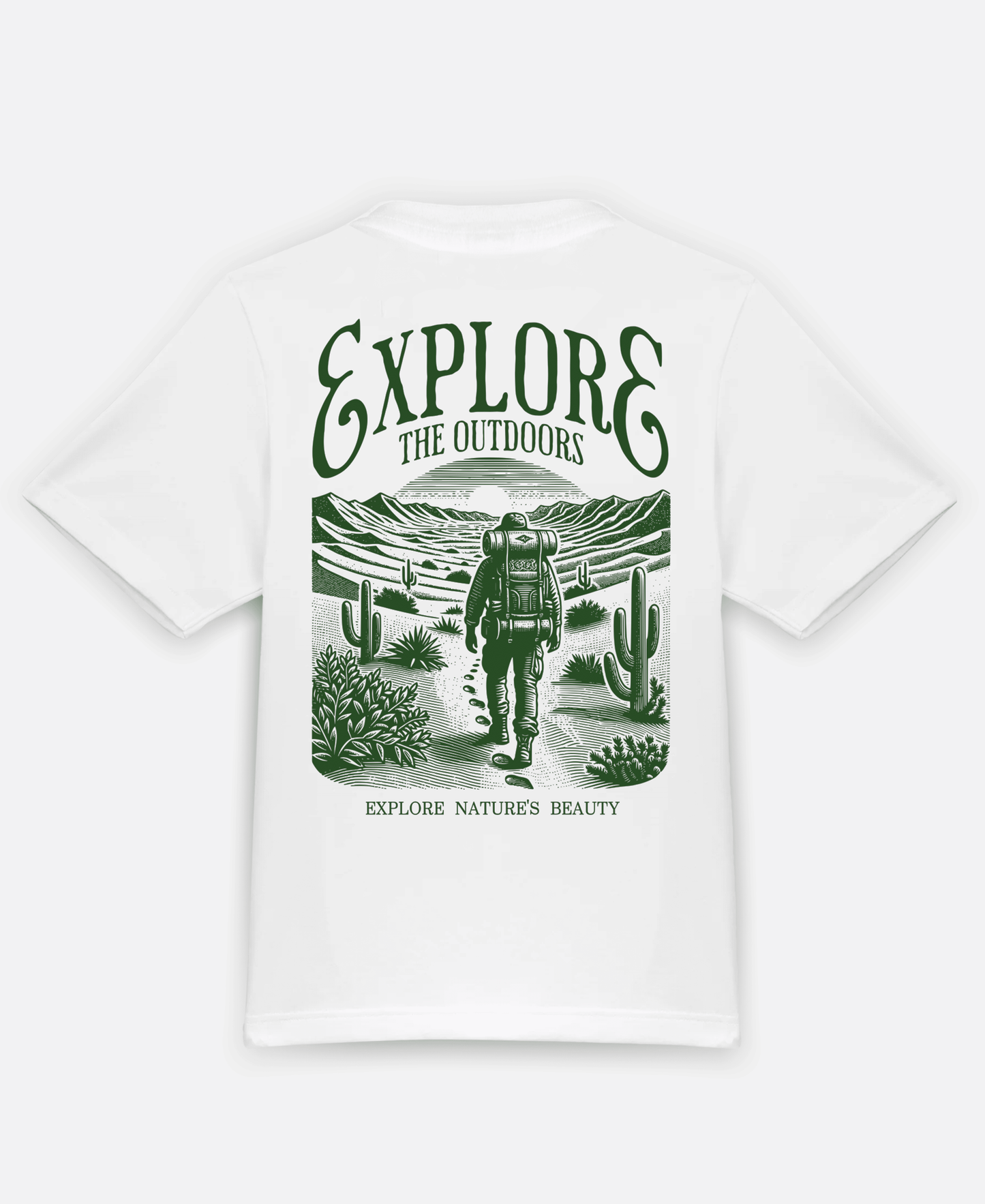 EXPLORE THE OUTDOORS ORGANIC REGULAR SHIRT