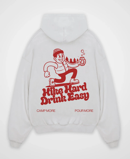 HIKE HARD OVERSIZED HOODIE