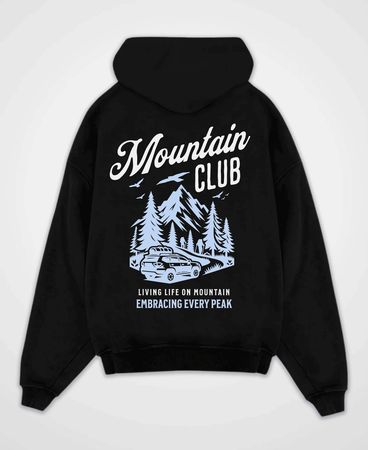 MOUNTAIN CLUB OVERSIZED HOODIE