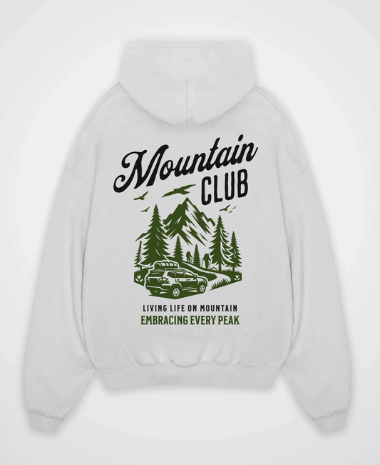 MOUNTAIN CLUB OVERSIZED HOODIE