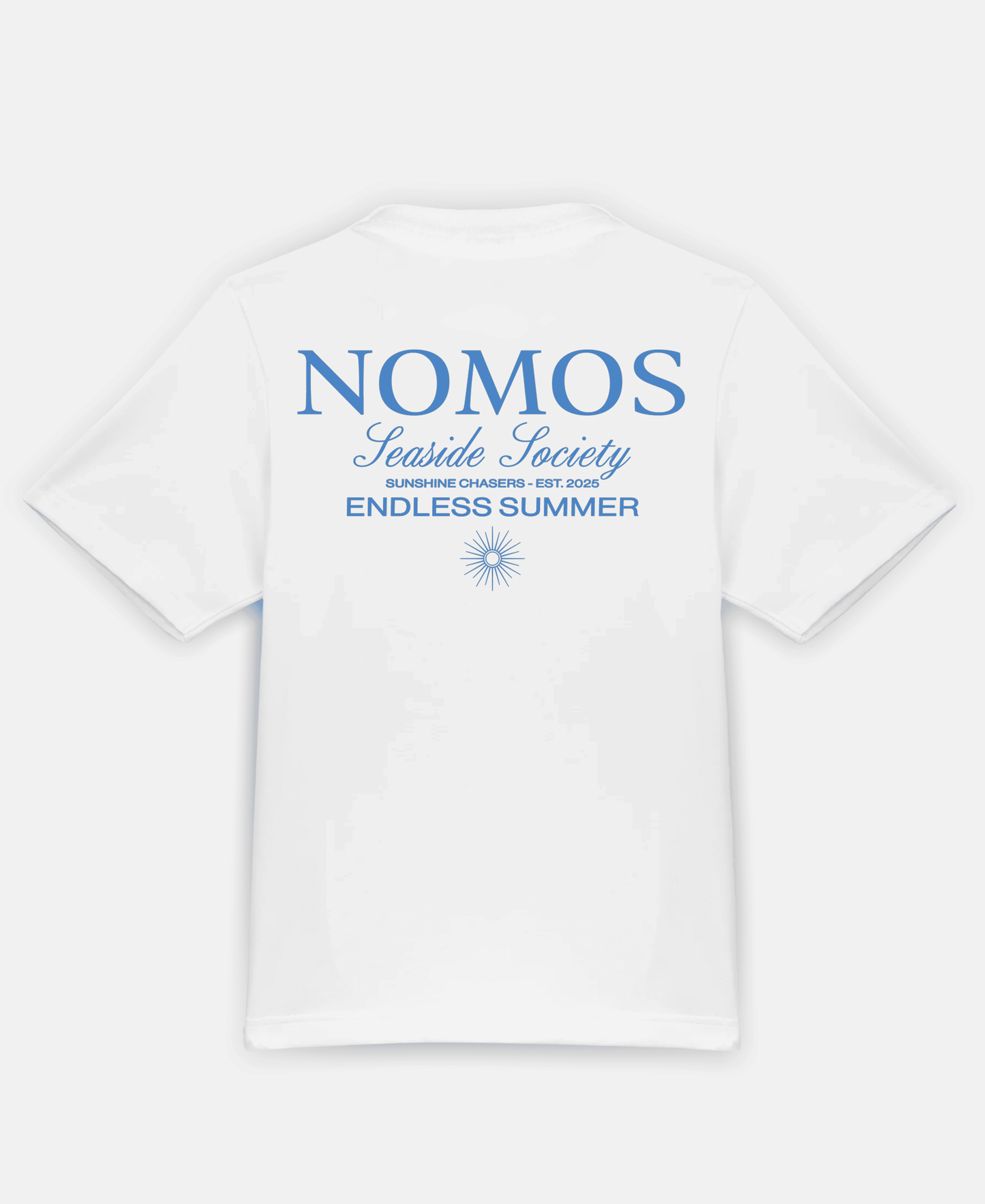 SEASIDE SOCIETY ORGANIC REGULAR SHIRT BLUE
