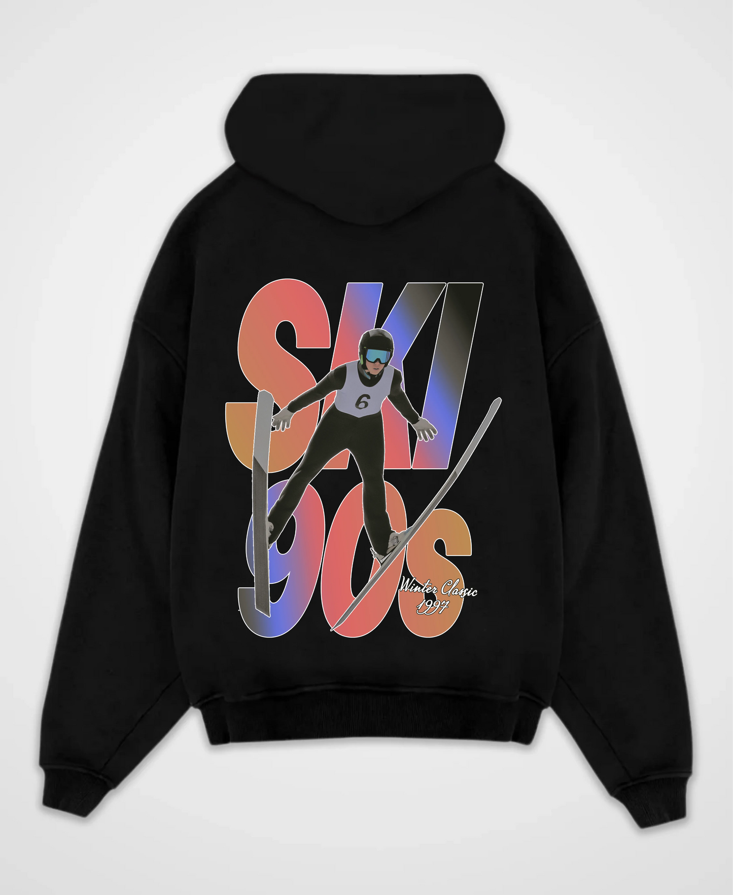 SKI 90´S OVERSIZED HOODIE