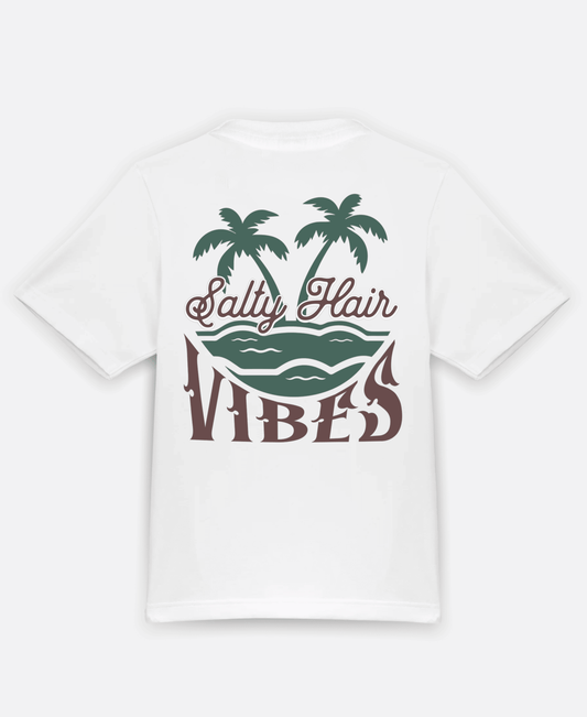 SALTY HAIR VIBES ORGANIC REGULAR SHIRT
