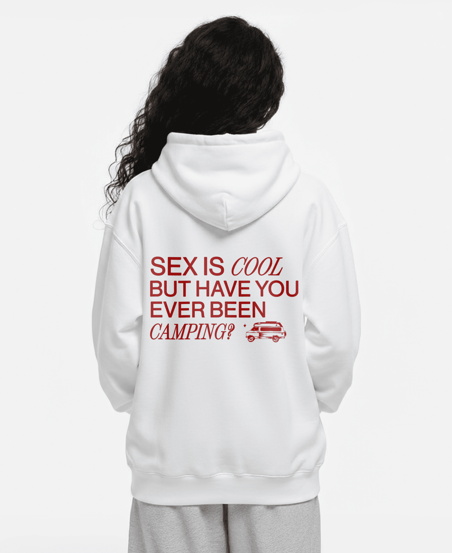 SEX IS COOL BUT OVERSIZED HOODIE