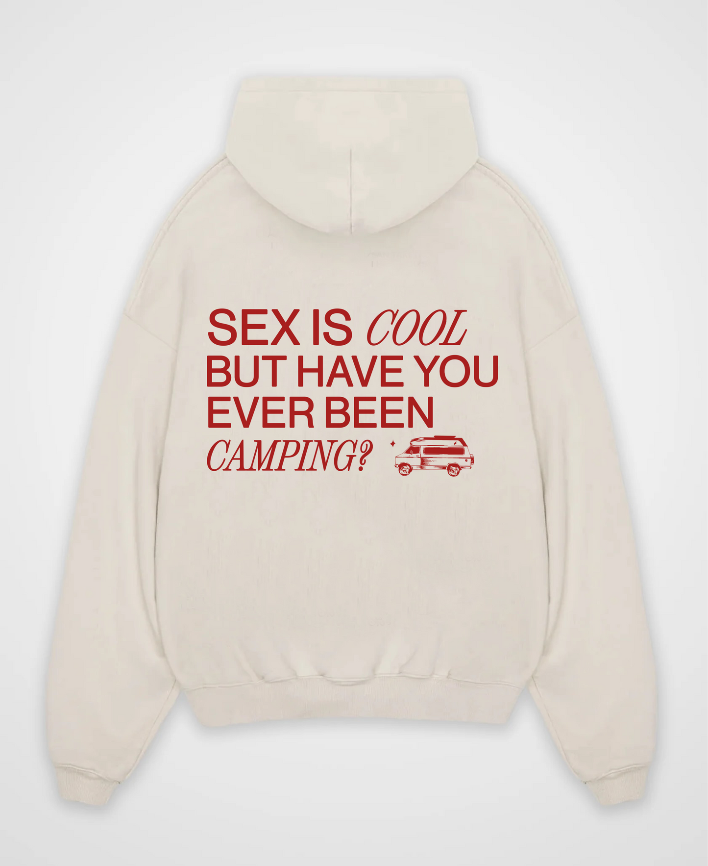SEX IS COOL BUT OVERSIZED HOODIE