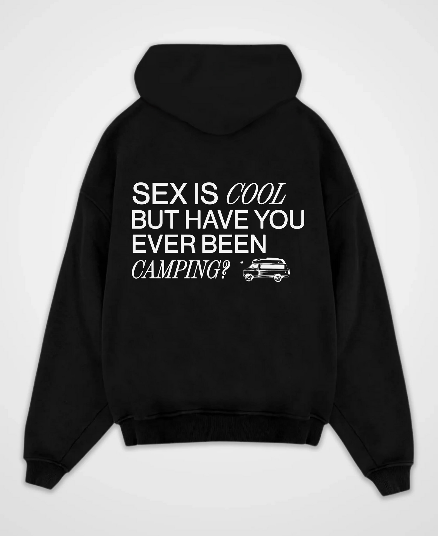 SEX IS COOL BUT OVERSIZED HOODIE