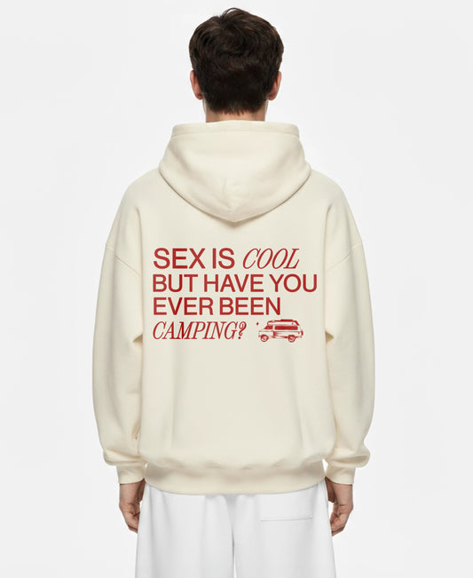 SEX IS COOL BUT OVERSIZED HOODIE