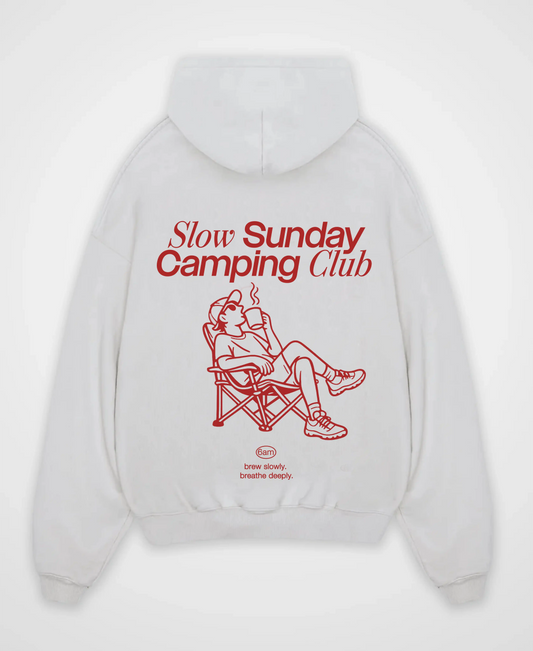 SLOW SUNDAY CAMPING CLUB OVERSIZED HOODIE