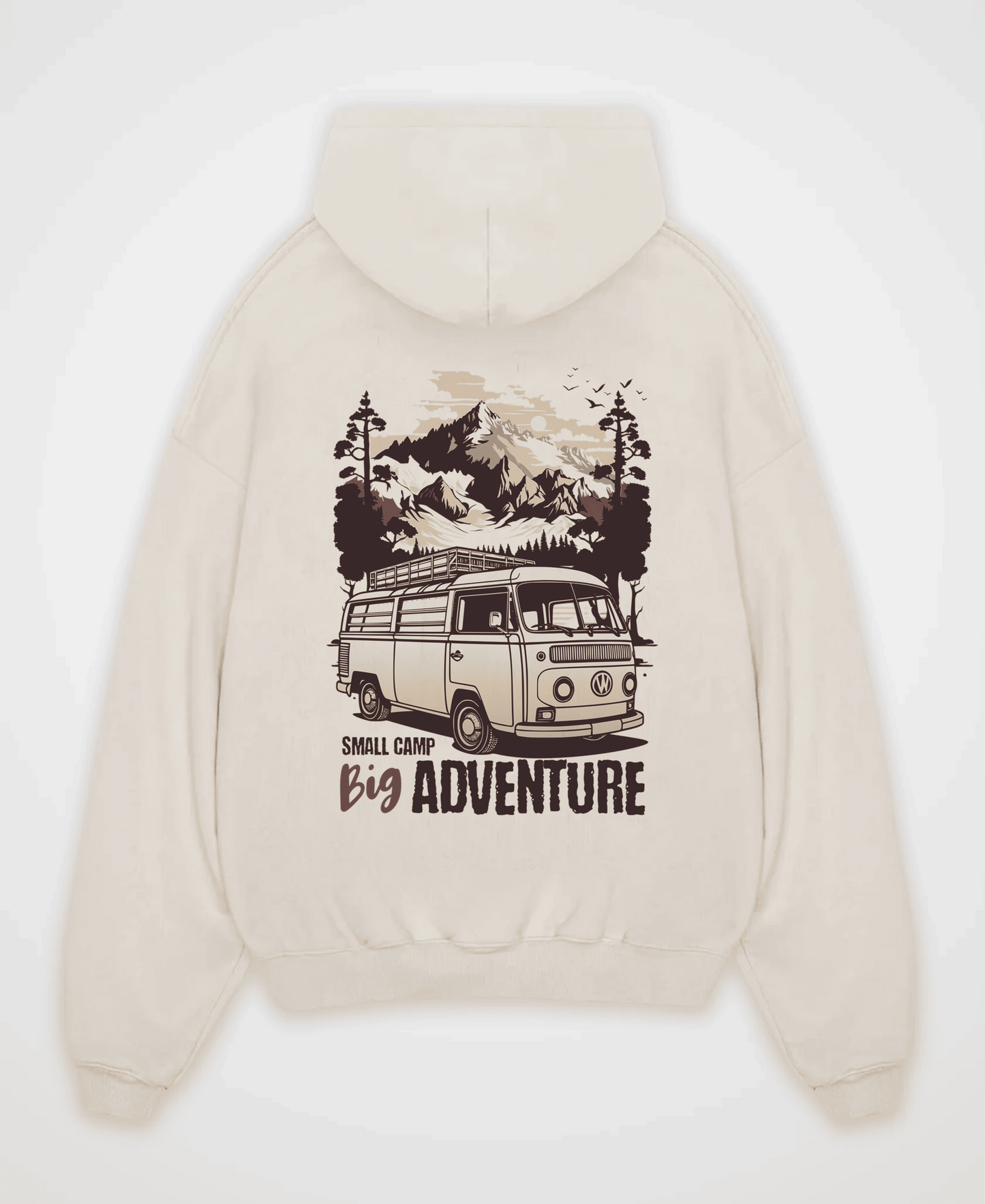 SMALL CAMP BIG ADVENTURE OVERSIZED HOODIE