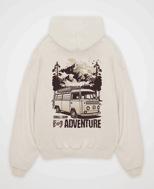 SMALL CAMP BIG ADVENTURE OVERSIZED HOODIE
