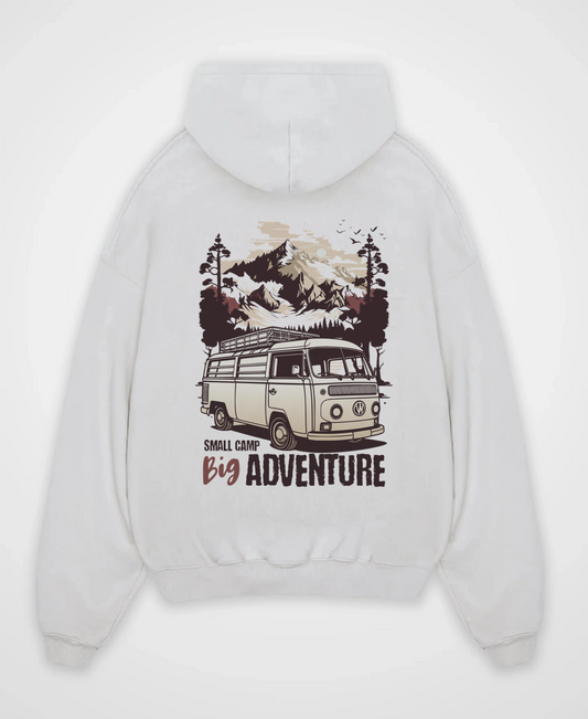 SMALL CAMP BIG ADVENTURE OVERSIZED HOODIE