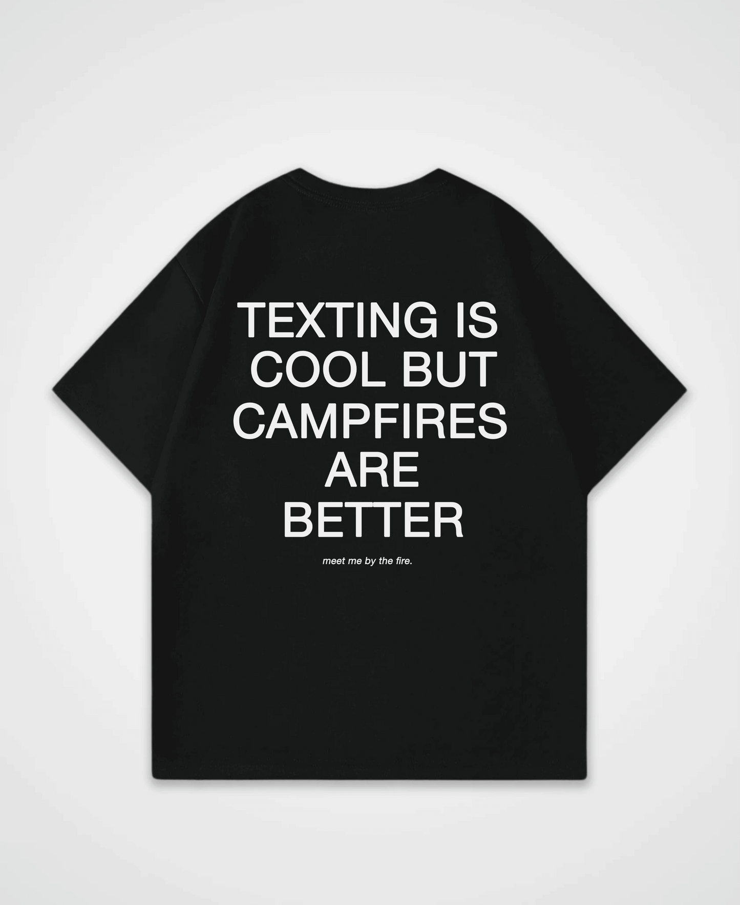 TEXTING IS COOL BUT OVERSIZED SHIRT