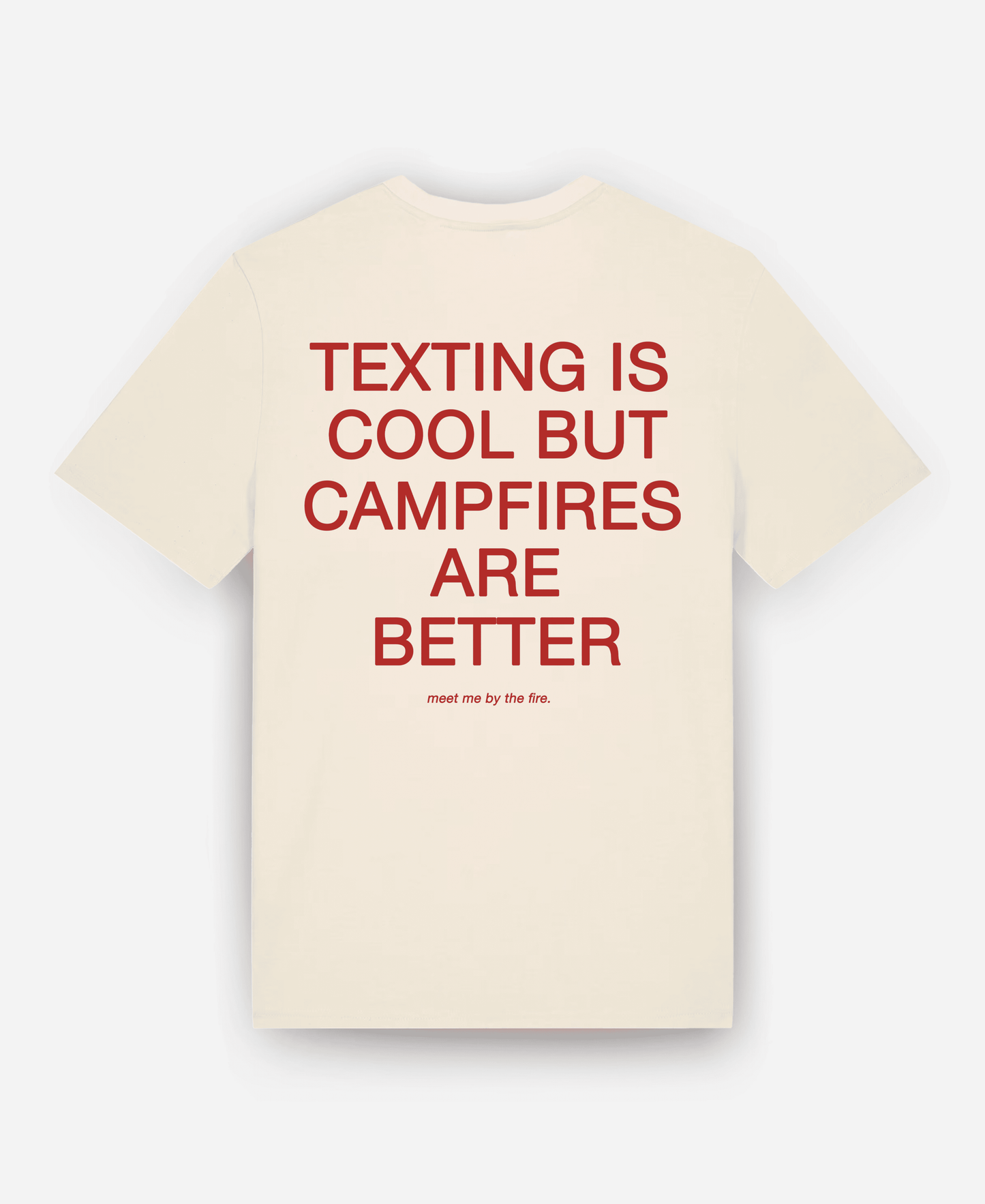 TEXTING IS COOL BUT ORGANIC REGULAR SHIRT