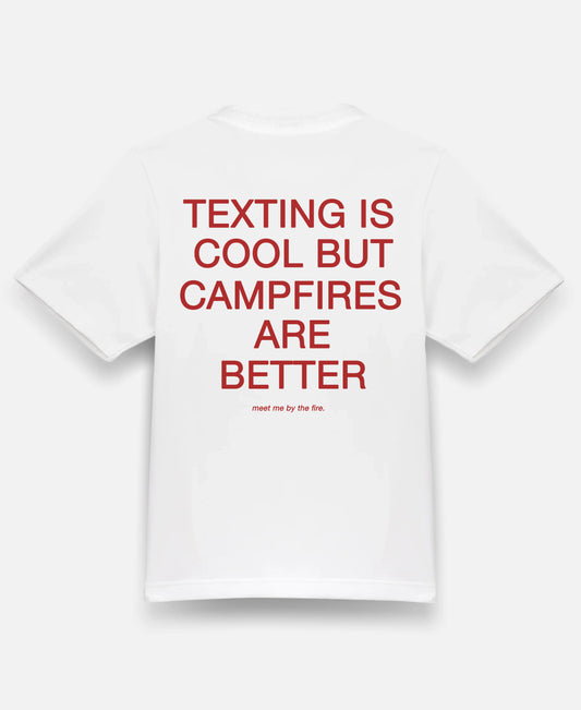 TEXTING IS COOL BUT BIO REGULAR SHIRT