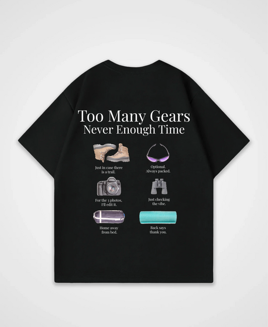 TOO MANY GEARS OVERSIZED SHIRT