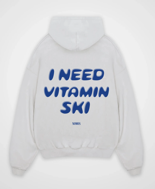 I NEED VITAMIN SKI OVERSIZED HOODIE
