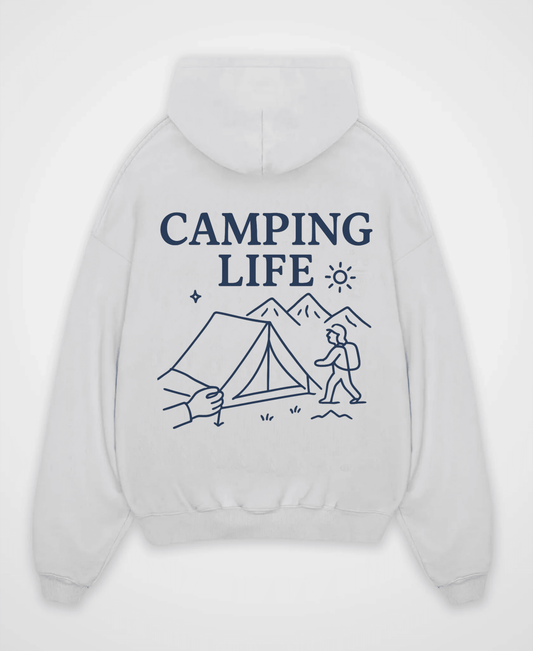 CAMPING LIFE OVERSIZED HOODIE