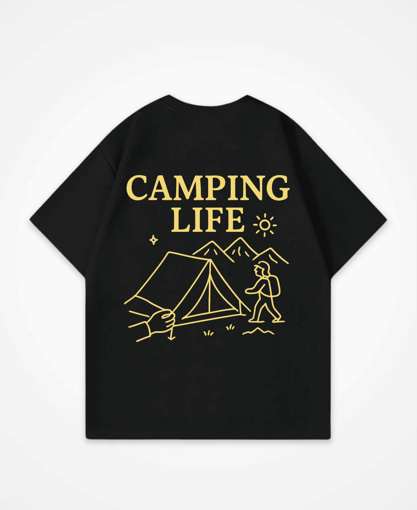 CAMPING LIFE OVERSIZED SHIRT