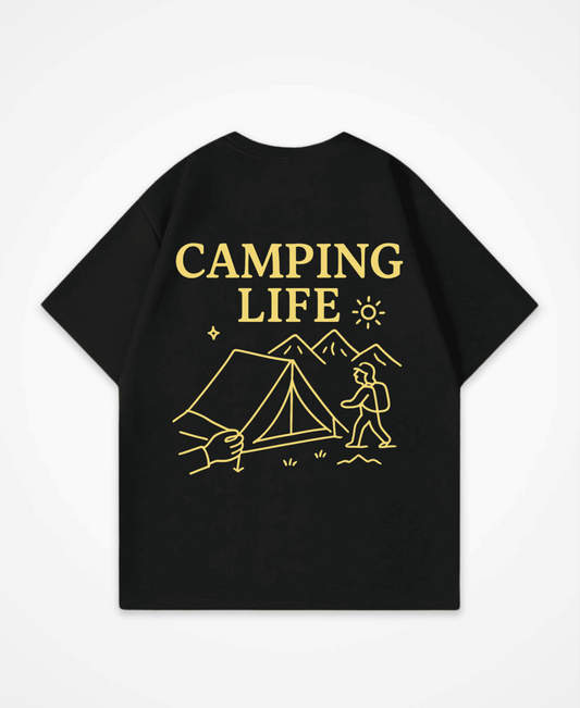 CAMPING LIFE OVERSIZED SHIRT