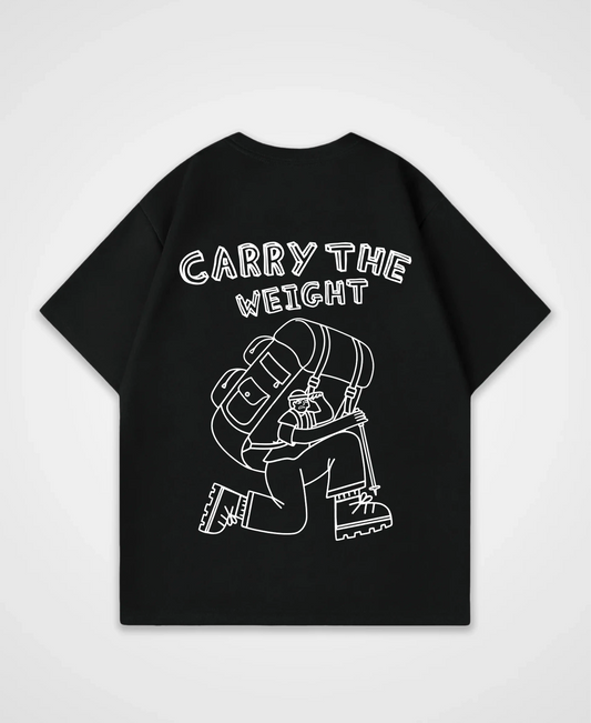 CARRY THE WEIGHT OVERSIZED SHIRT