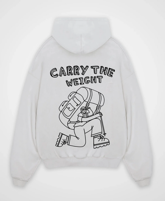 CARRY THE WEIGHT OVERSIZED HOODIE