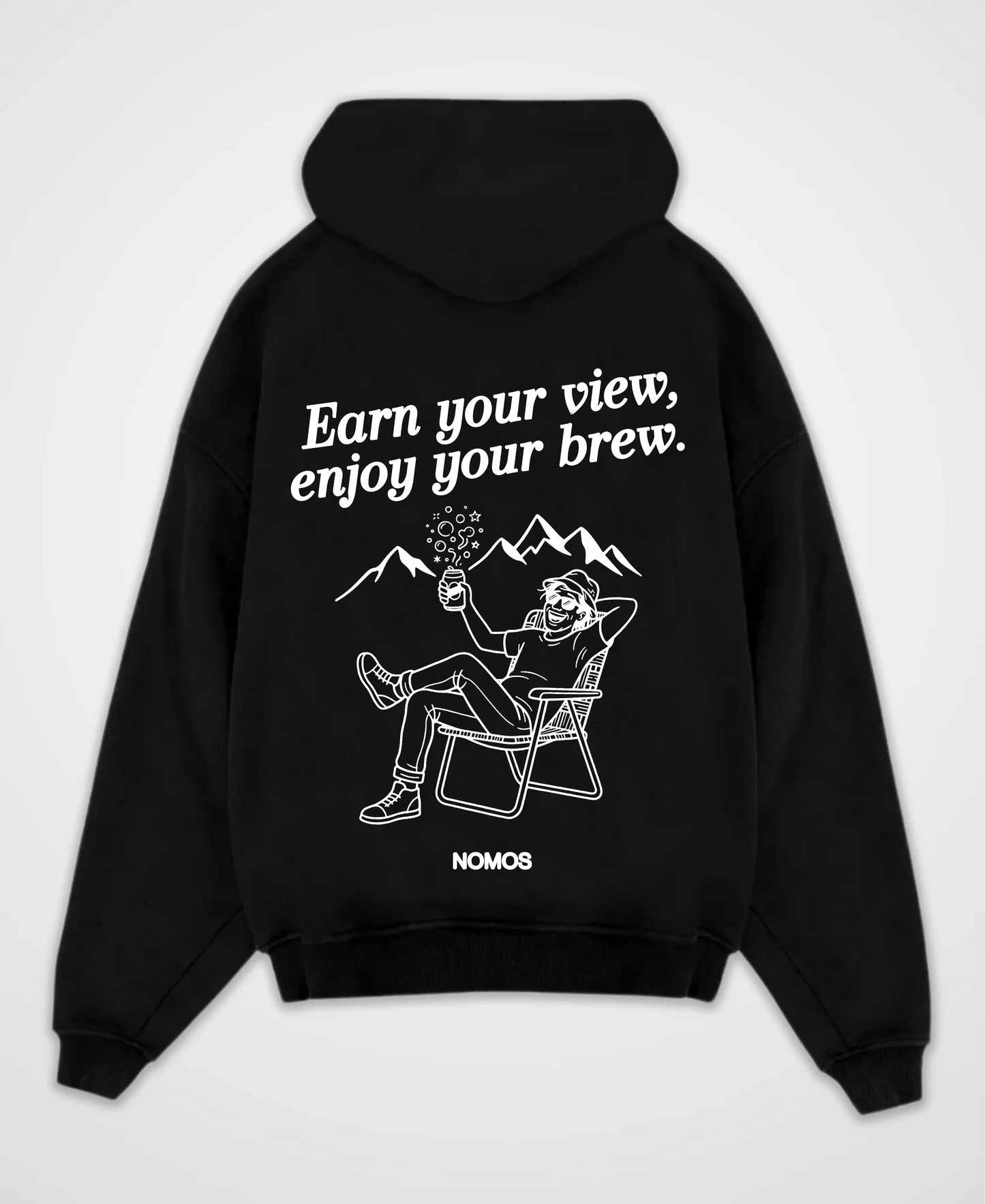 EARN YOUR VIEW OVERSIZED HOODIE