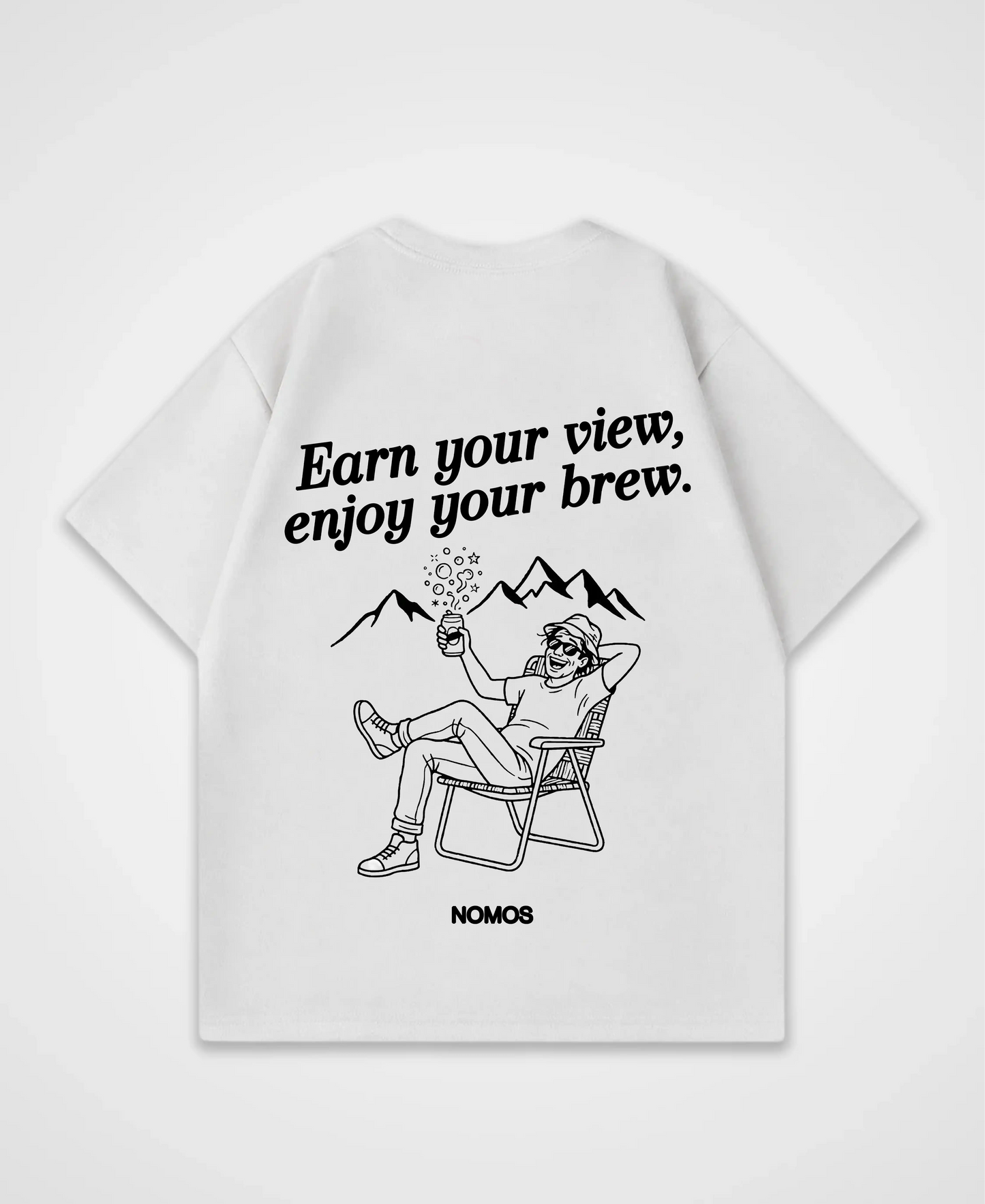 EARN YOUR VIEW OVERSIZED SHIRT