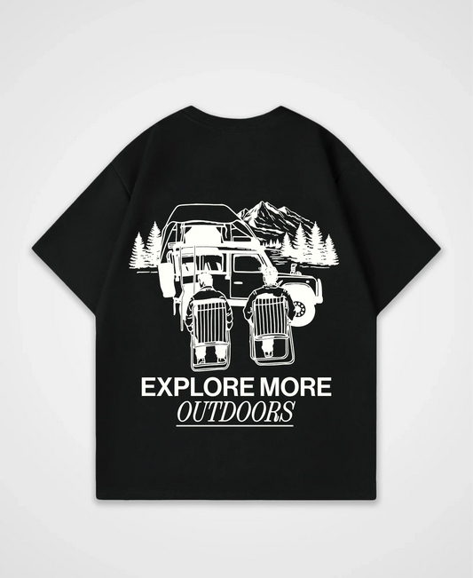 EXPLORE MORE OUTDOORS OVERSIZED SHIRT