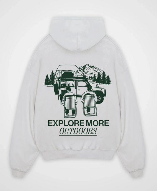 EXPLORE MORE OUTDOORS OVERSIZED HOODIE