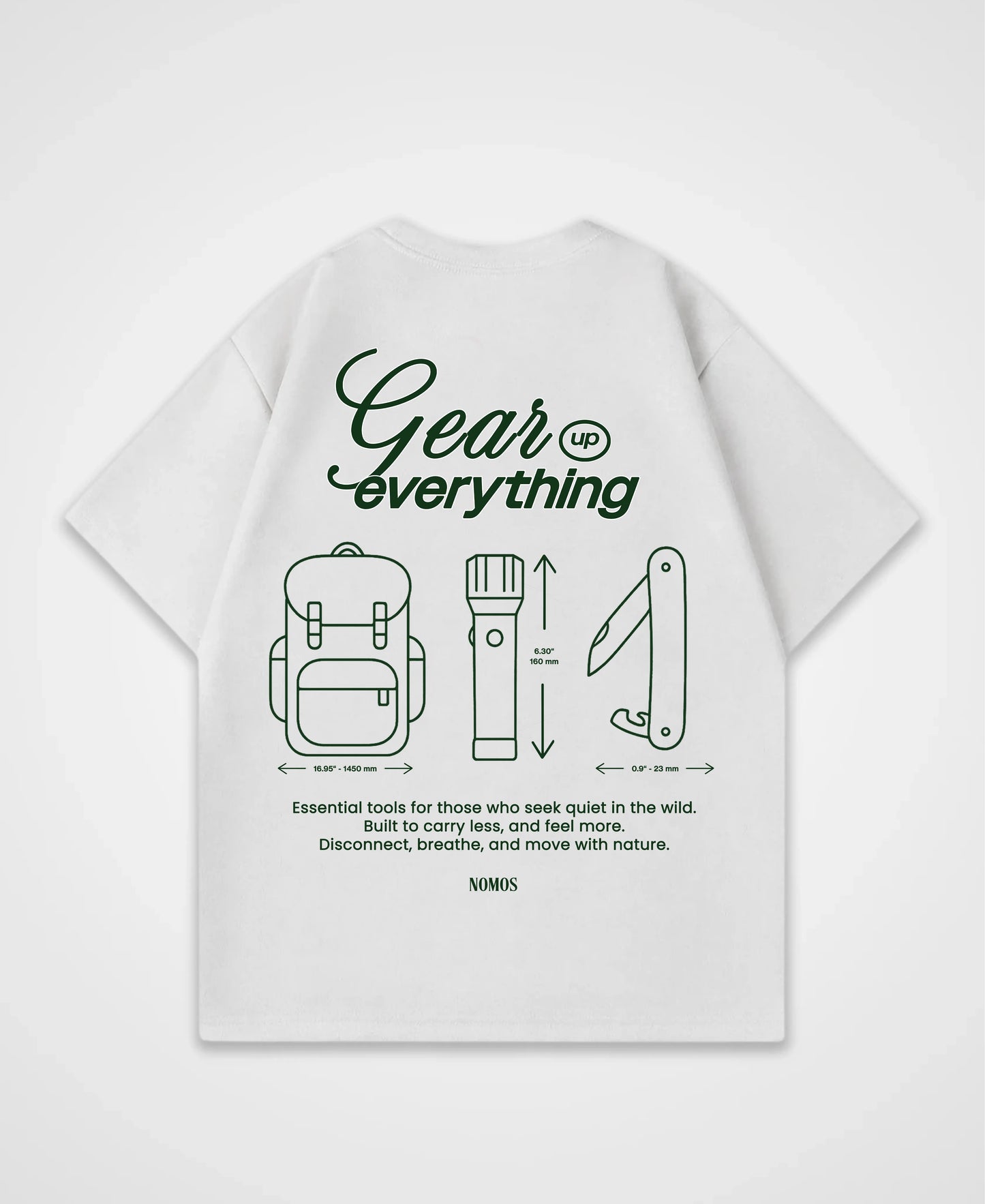 GEAR UP EVERYTHING OVERSIZED SHIRT