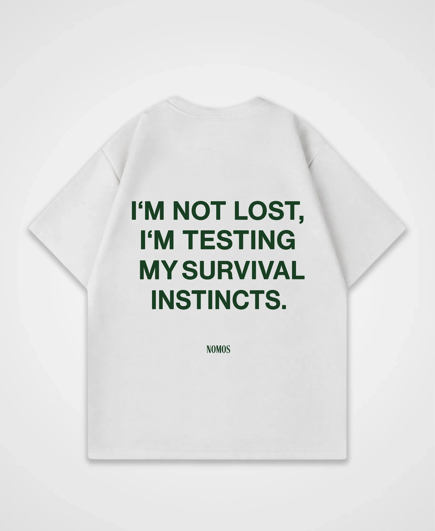 I´M NOT LOST OVERSIZED SHIRT