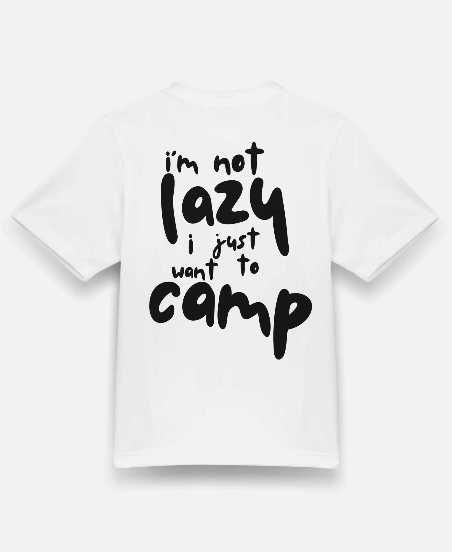 I´M NOT LAZY ORGANIC REGULAR SHIRT