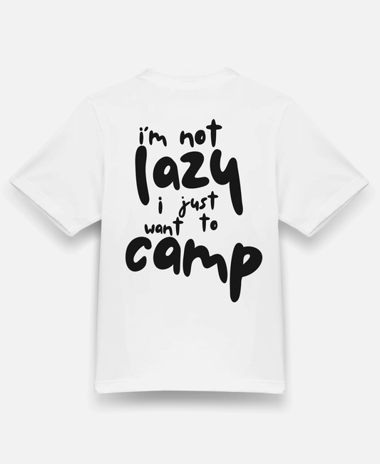 I´M NOT LAZY ORGANIC REGULAR SHIRT
