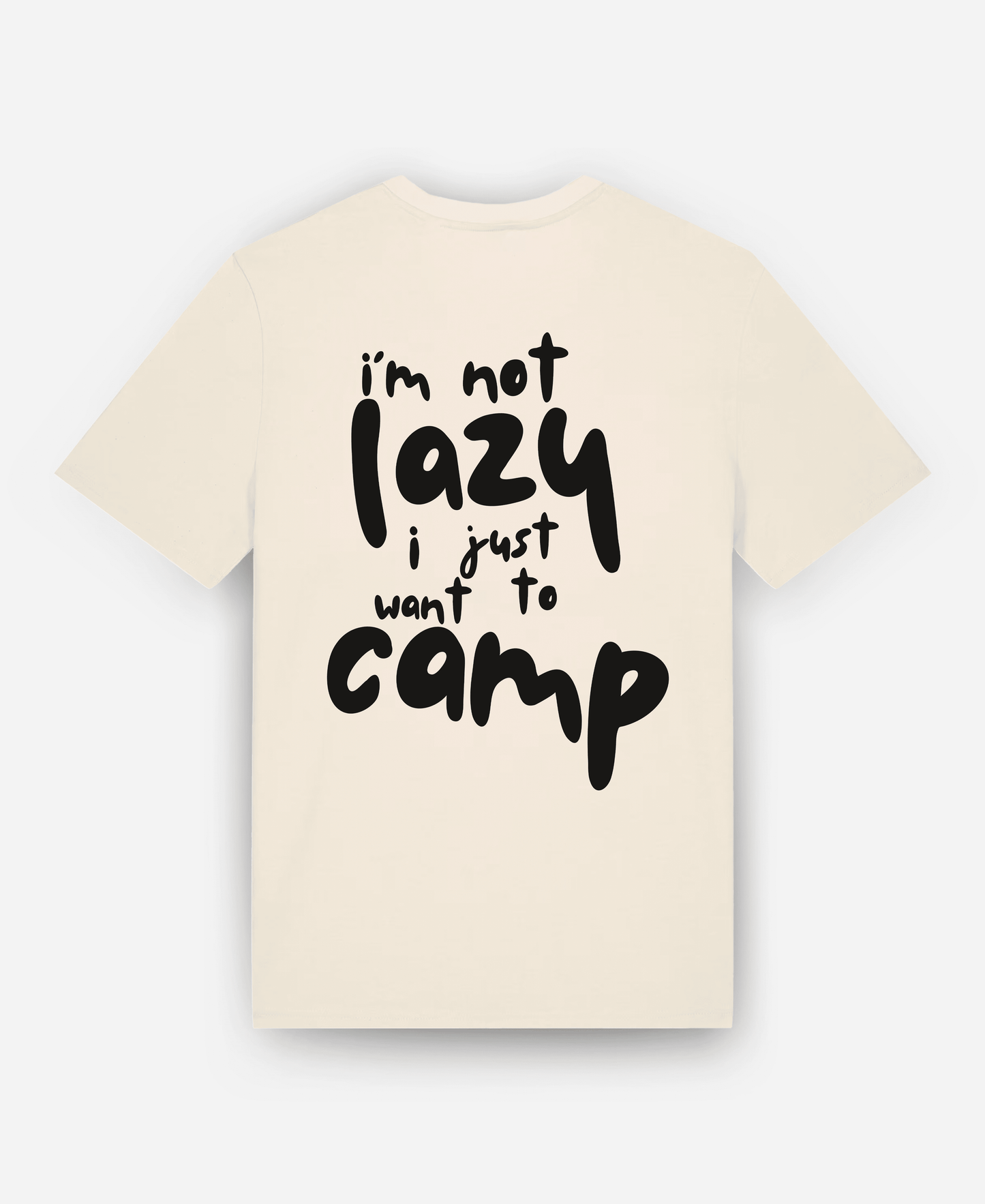 I´M NOT LAZY ORGANIC REGULAR SHIRT