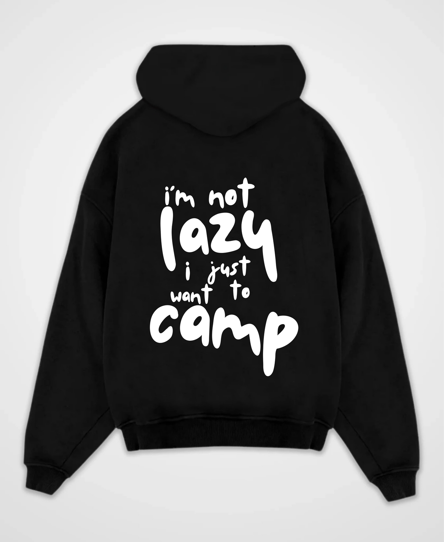 WEEKEND CAMPER MOOD OVERSIZED HOODIE