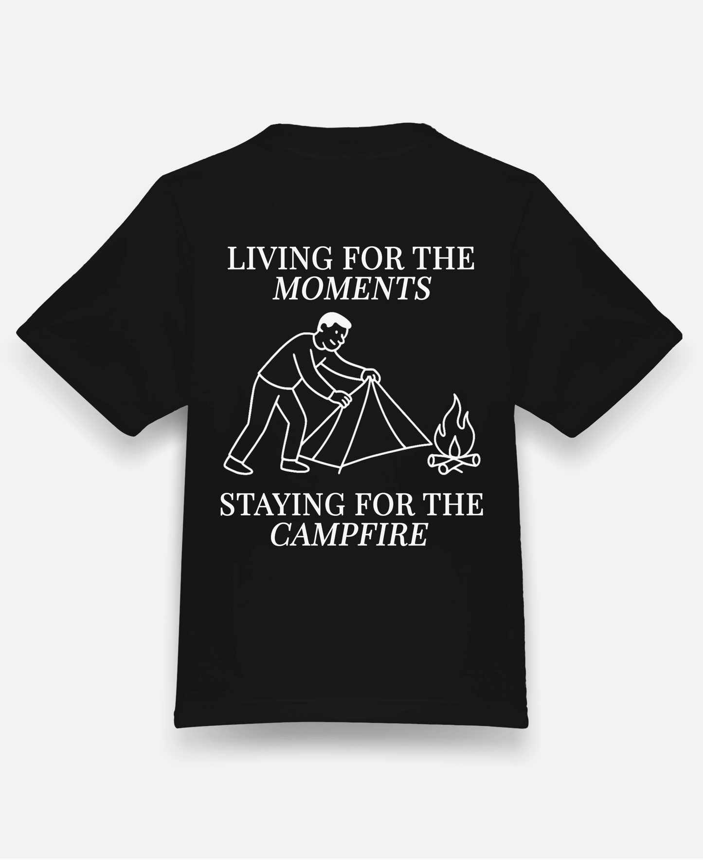 LIVING FOR THE MOMENTS ORGANIC REGULAR SHIRT